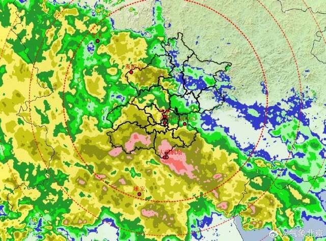 截至今日7时，北京全市平均降雨量136.1毫米