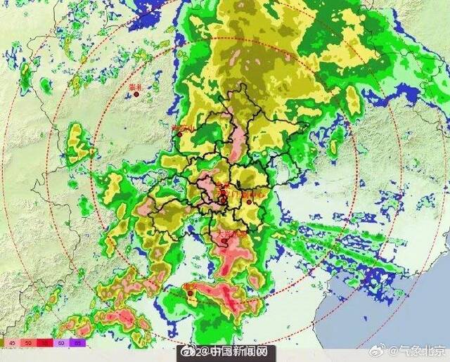 北京8月1日起雨势将减弱