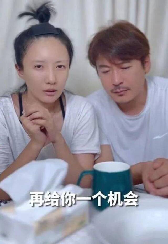 演员夫妇和好，女方曾称被丈夫拳打脚踢，头部受重伤，被公公开车撞！