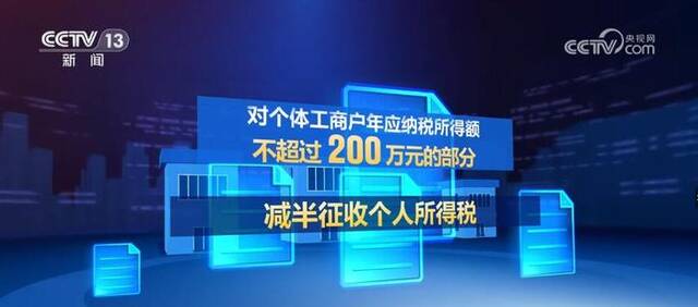 优化和延续多项税收优惠政策 支持小微企业和个体工商户发展