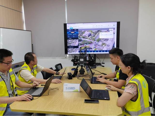 中国移动福建公司无人机团队远程保障