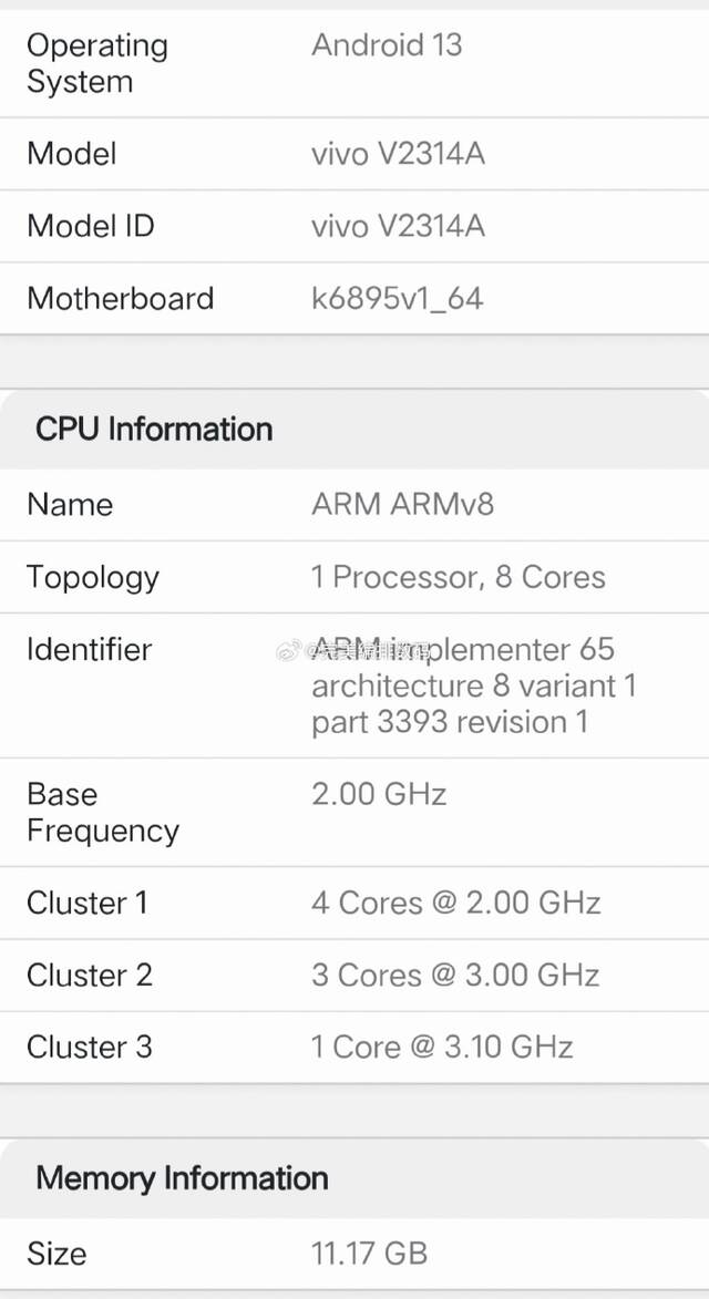 iQOO Z8 手机现身跑分平台，确认搭载天玑 8200 处理器以及 12GB 大内存