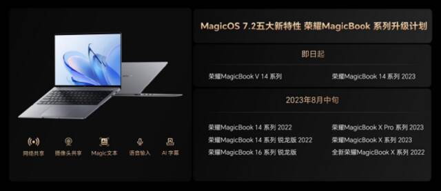 标配锐龙7 7840HS 荣耀MagicBook X Pro系列锐龙版发布4199元起