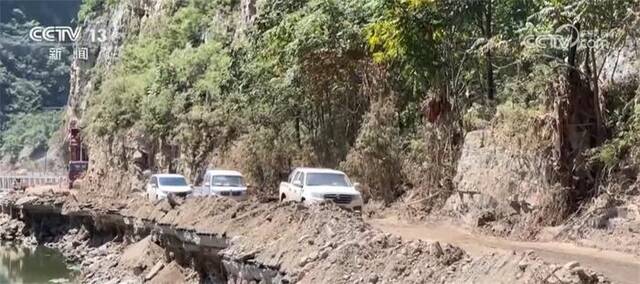 河北涞水超九成受水毁影响道路已恢复通行