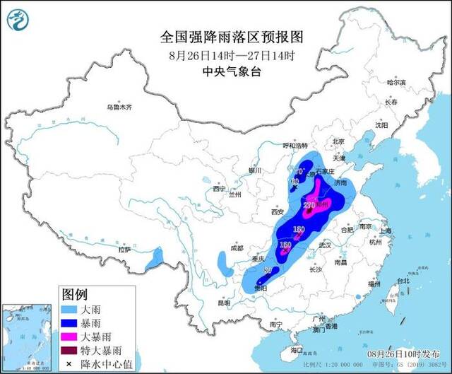 暴雨黄色预警：预计湖南西北部、湖北西部等地局地有大暴雨