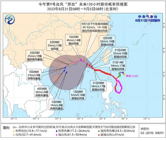 台风红色预警