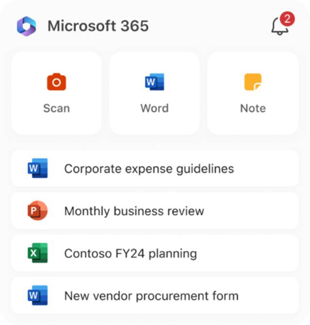 微软 Microsoft 365 推出多项新功能：浏览器扩展、iOS 小组件等