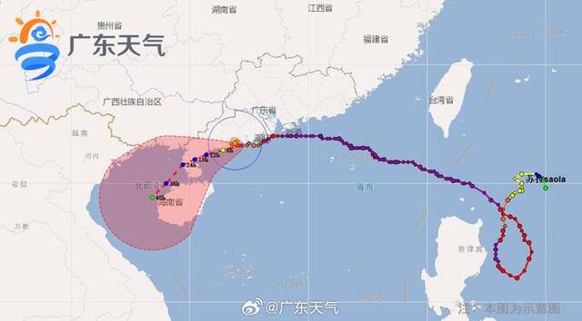 台风“苏拉”今日下午再次登陆广东，最大风力10级