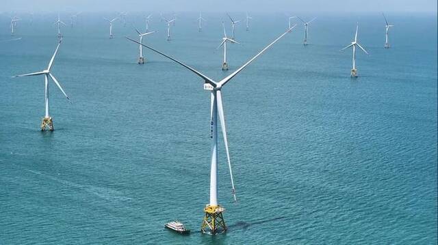 全球首台16兆瓦海上风电机组