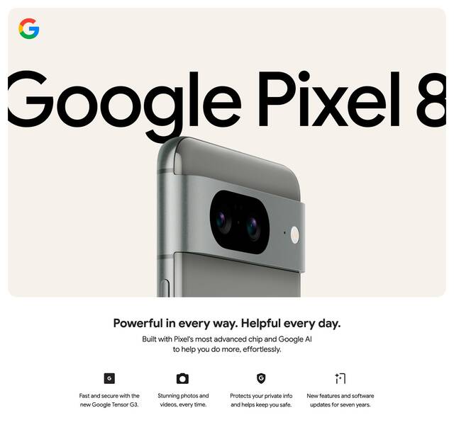 谷歌 Pixel 8 / Pro 手机全曝光：相机大升级，提供 7 年更新支持