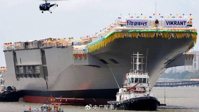 印度要造第二艘国产航母 与其首艘国产航母相比有多项改进