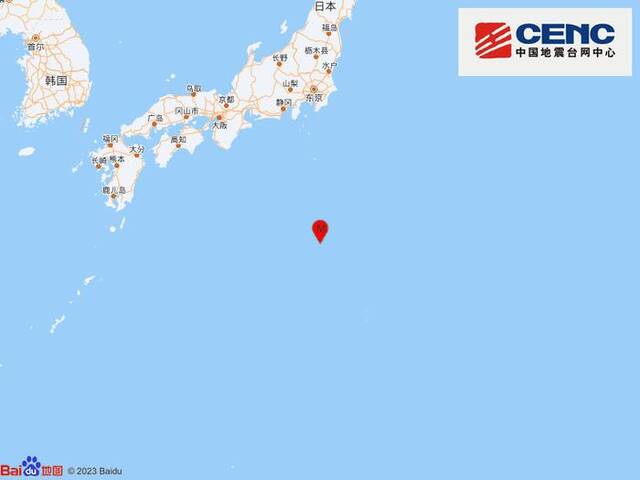 日本本州东南海域10月5日10时00分发生6.2级地震 震源深度10千米