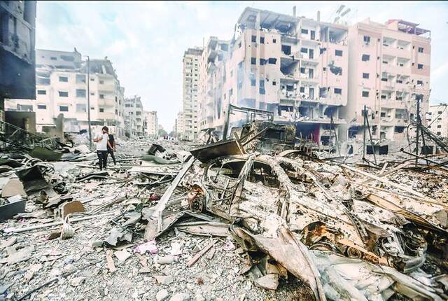 加沙地带遭遇数千炸弹轰击，巴以冲突经历“血腥一天”！