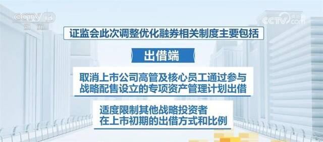 国家调整优化融券相关制度 维护证券市场交易秩序