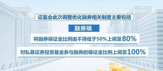 中国证监会优化融券相关制度 发挥逆周期调节作用