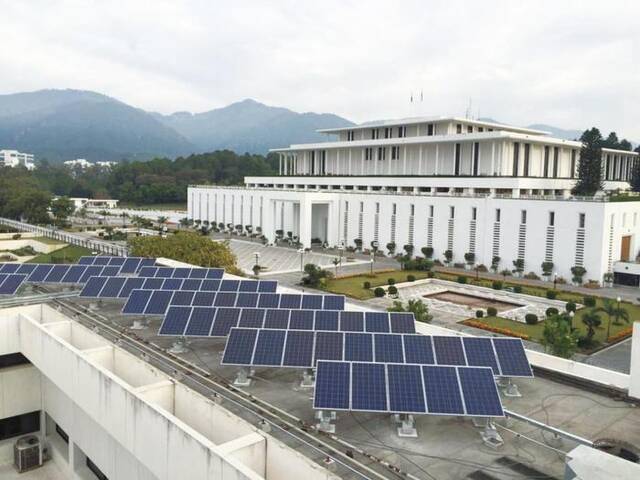 中国启源援巴基斯坦议会大厦太阳能光伏发电项目