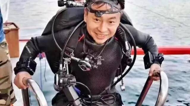最新消息！知名潜水员韩颋遗体已被打捞上岸