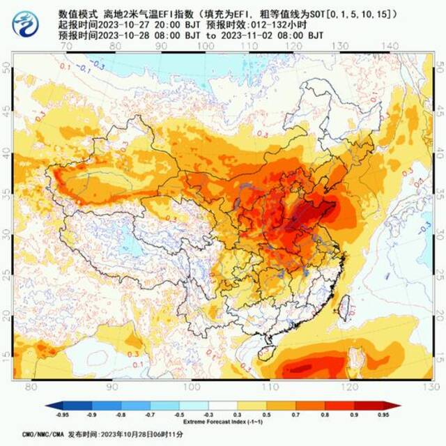 11月份首次出现30℃？郑州或暖得破纪录