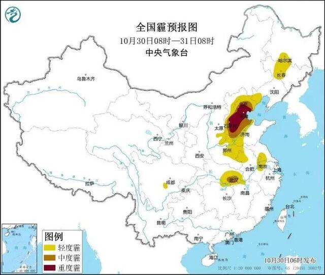 本市PM2.5浓度与气象场空间分布图/市生态环境监测中心