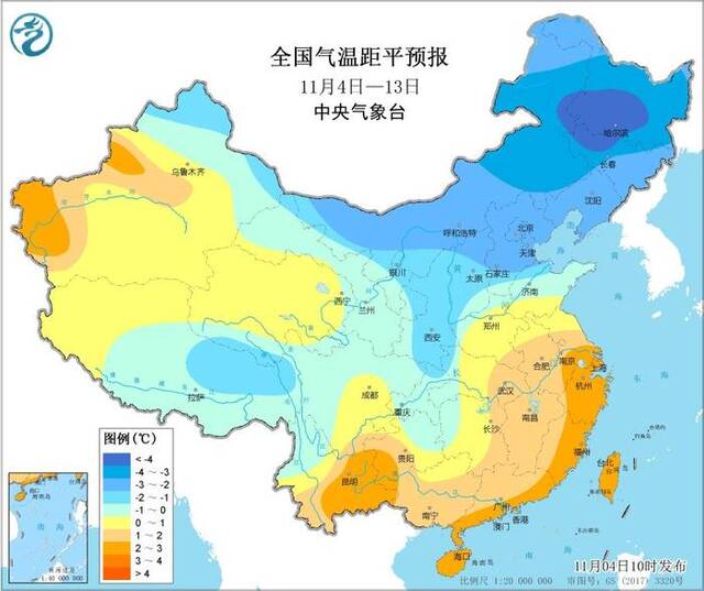 中央气象台：强冷空气影响我国 东北地区有强雨雪