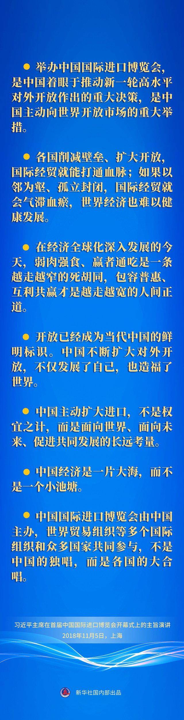 连续五年进博会，习近平主席这样宣示高水平开放