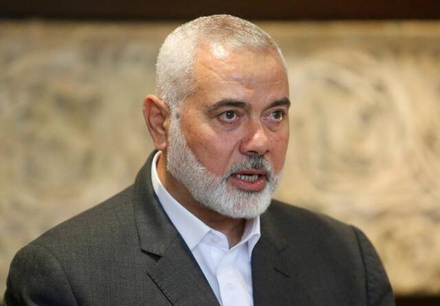 敏感时刻 哈马斯领导人去了伊朗