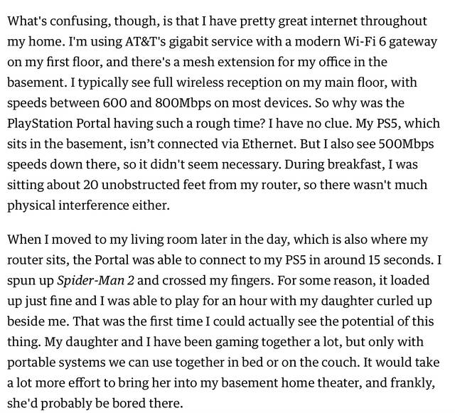 外媒评索尼 PlayStation Portal 掌机：串流不稳定、功能性缺失，适合粉丝购买