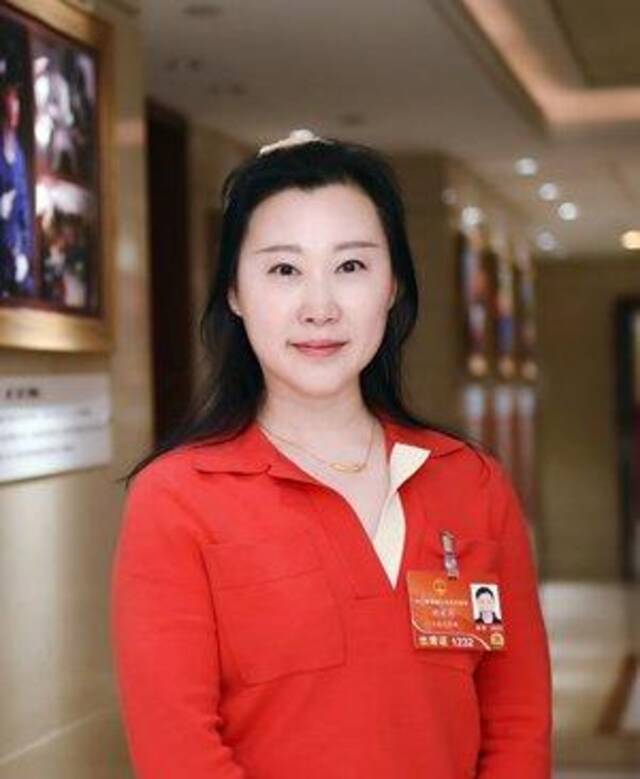 全国人大代表、山东省临沂市柳琴戏传承保护中心国家一级演员刘莉莉