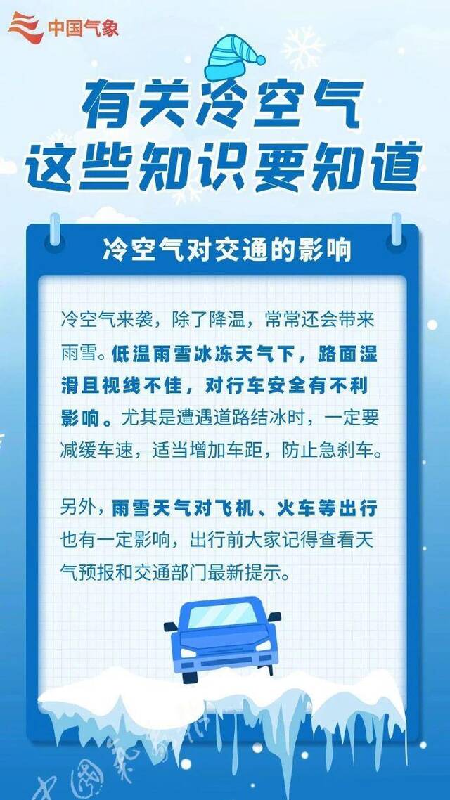 明日起冷空气再度来袭！需及时关注气温变化