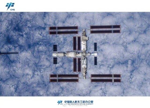 珍贵照片！中国空间站全貌高清图像首次公布
