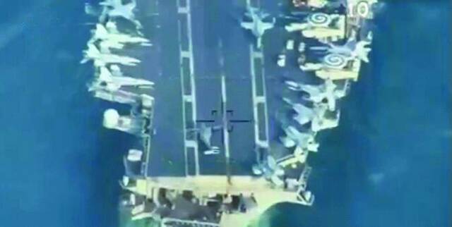 美航母进入波斯湾，伊朗紧盯：派出无人机拍摄，公布美舰艇细节