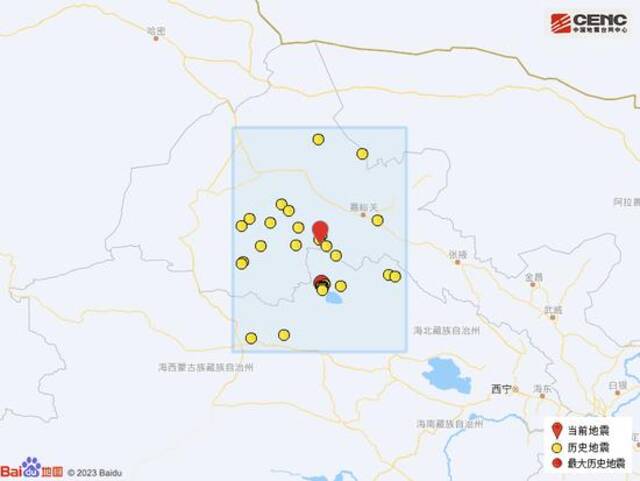 甘肃酒泉连发三次地震