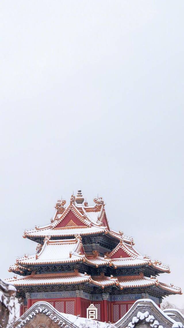 “故宫闭馆”上热搜，官方雪后美景大片来了