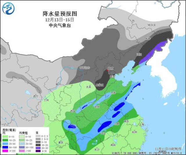 翻出最厚的装备！13日起大范围雨雪+寒潮再上线 华北等地低温具有极端性