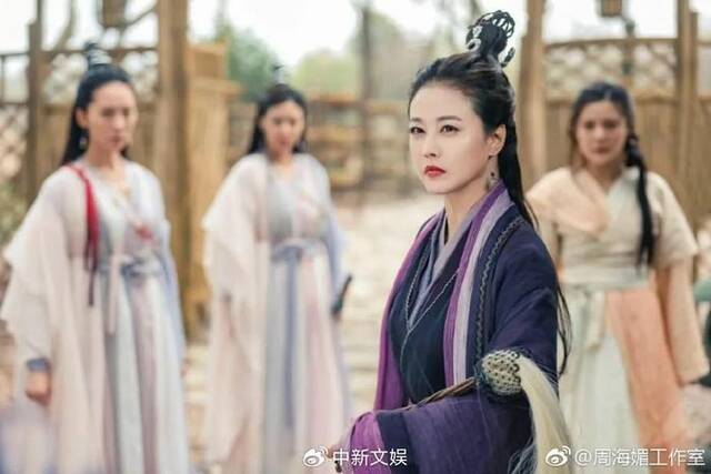 2019版《倚天屠龙记》，周海媚饰演“灭绝师太”来源：周海媚工作室微博