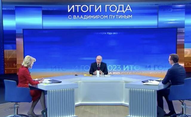 俄媒：记者会上谈对乌特别军事行动，普京称“胜利将属于我们”