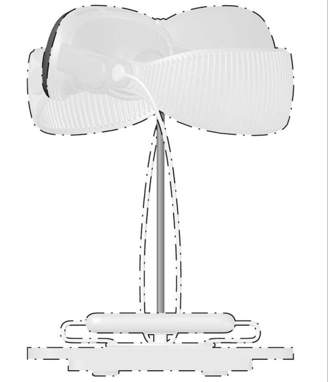 ▲VisionPro摆放标准示意图.图片来自：MacRumors.com