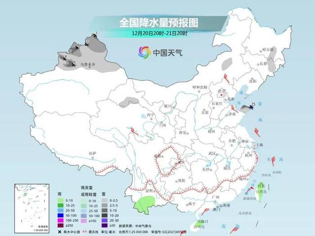 “冻”感十足！0℃线将抵达华南北，多地将刷新今冬以来新低