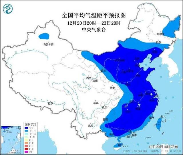 严寒继续冰冻！0℃线将抵达华南北部 说好的“暖冬”呢？