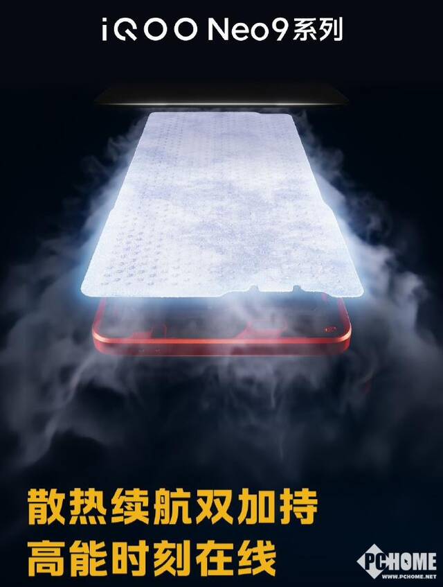 iQOO Neo9续航配置曝光：搭载5160mAh大容量电池