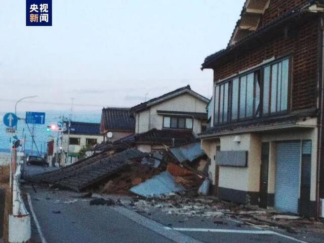 日本轮岛市因地震发生“大规模”火灾