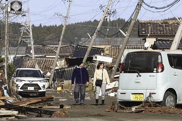 日本能登震后一日：已有50人遇难，珠洲九成房屋被毁