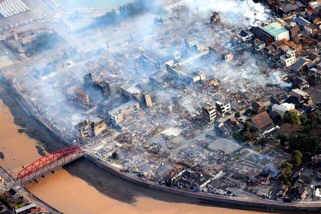 日本能登震后一日：已有50人遇难，珠洲九成房屋被毁