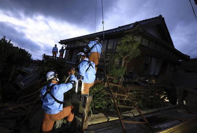 日本能登震后一日：已有50人遇难，珠洲九成房屋被毁