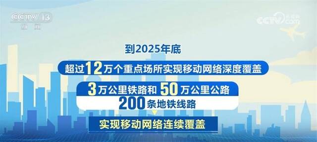 数据勾勒出“信号升格”专项行动美好未来 重点场所将实现网络深度覆盖