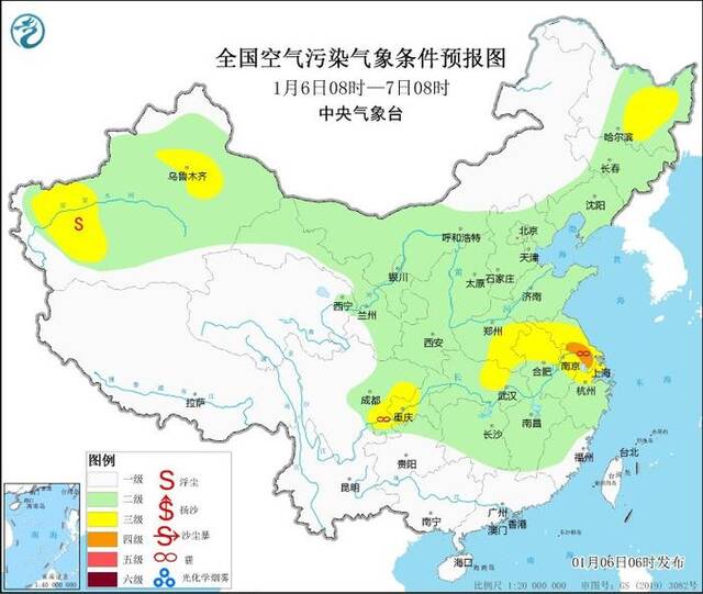 中央气象台：未来一周冷空气间歇时，京津冀区域有轻到中度霾