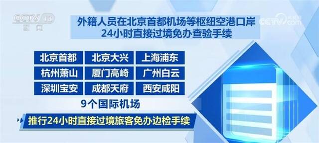 国家移民管理局推出5项措施 进一步打通外籍人员来华相关堵点