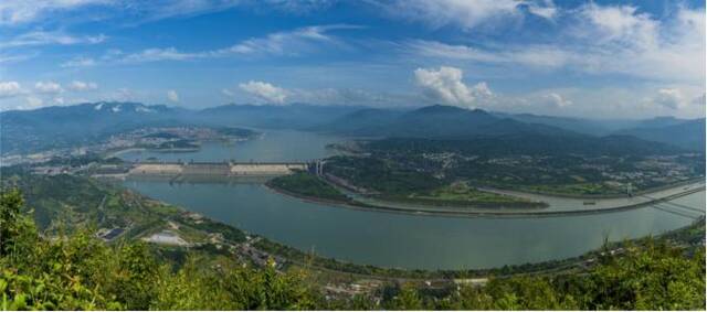 三峡大坝全景