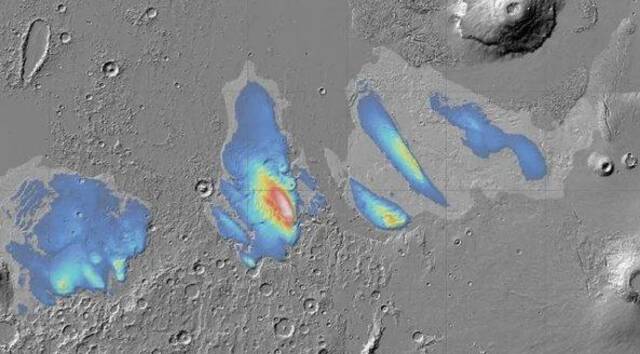 欧洲航天局发现火星赤道附近存在大量冰水沉积物，厚度约3.7公里