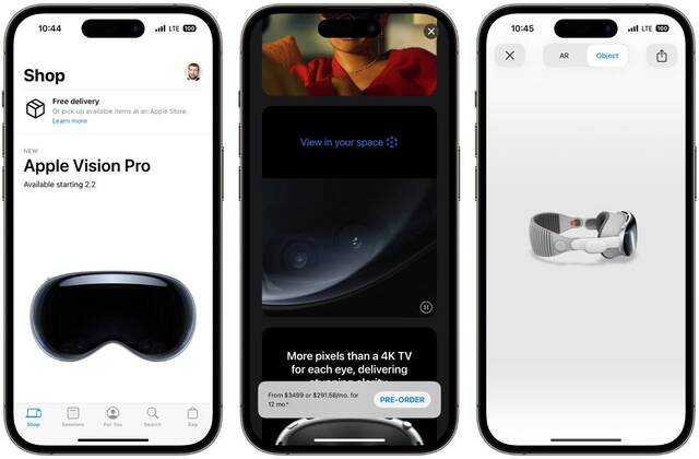 苹果更新 Apple Store 应用，用户可云上手 Vision Pro 头显